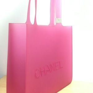 rubber beach tote